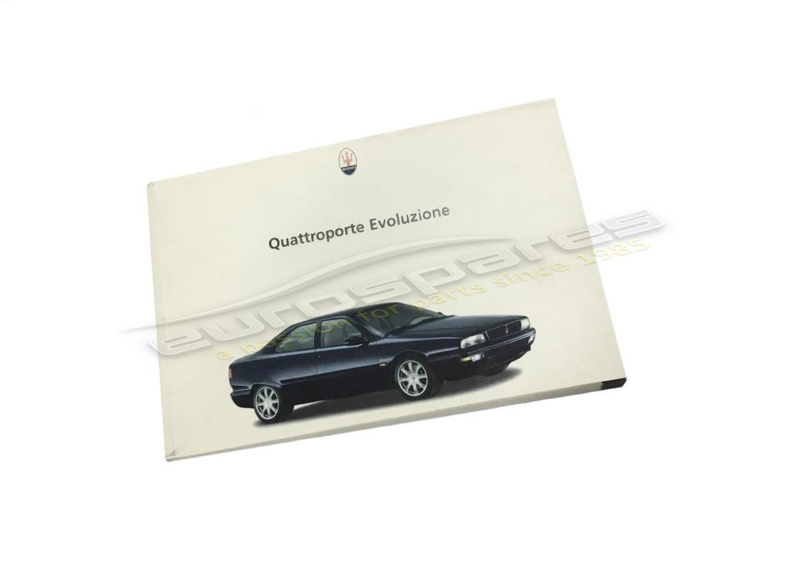 nuovo manuale del proprietario di maserati (v6 e v8 evo - manuale). numero parte mhan045 (1)