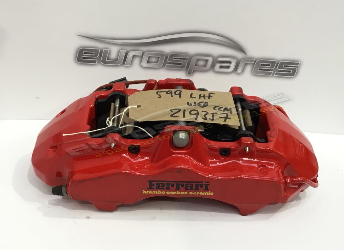 PINZA ANTERIORE SX USATA Ferrari CON PASTIGLIE. NUMERO PARTE 219357 (1)