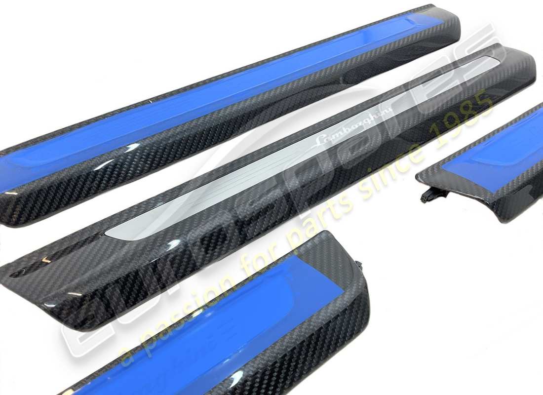 nuovo lamborghini kit pedana urus cfk retroilluminato. numero parte 4ml069641b (3)