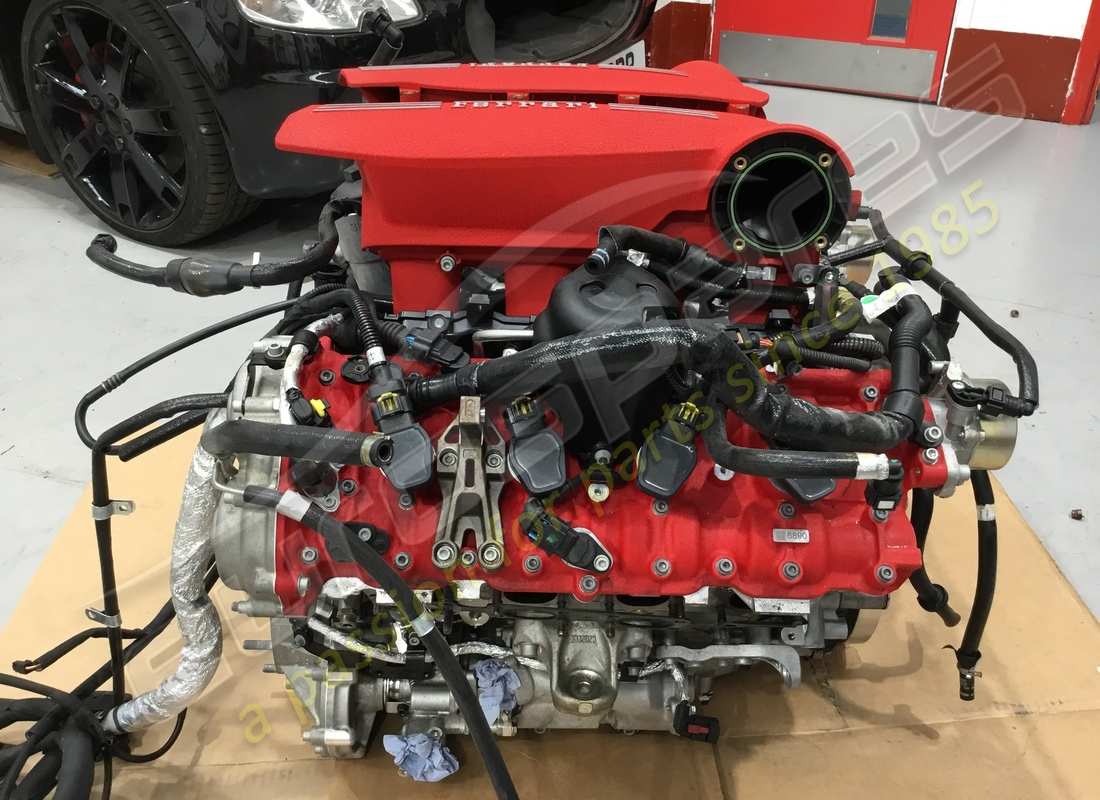 motore ferrari 488 usato. numero parte 985000235 (3)
