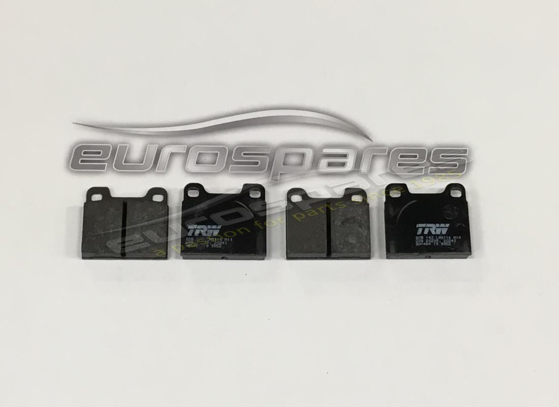 nuovo eurospares set pastiglie freno posteriore. numero parte 108134 (2)