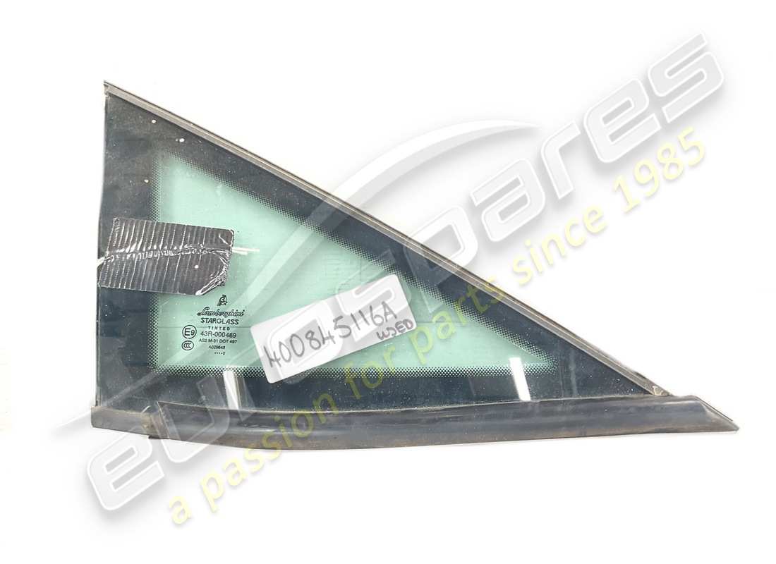 FINESTRA TRIANGOLARE Lamborghini USATA. NUMERO PARTE 400845116A (1)