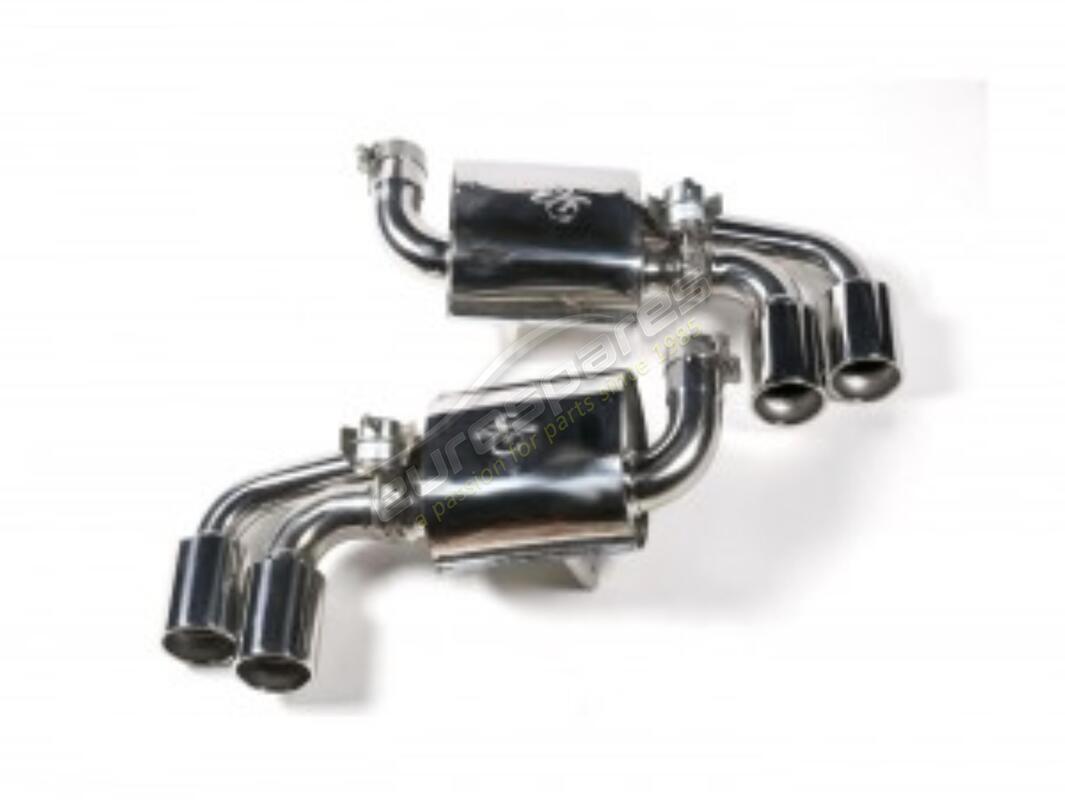 nuovi tubi f430 doppi marmitte kit scarico omologato ce con valvola. numero parte tsfe430c05003as (1)