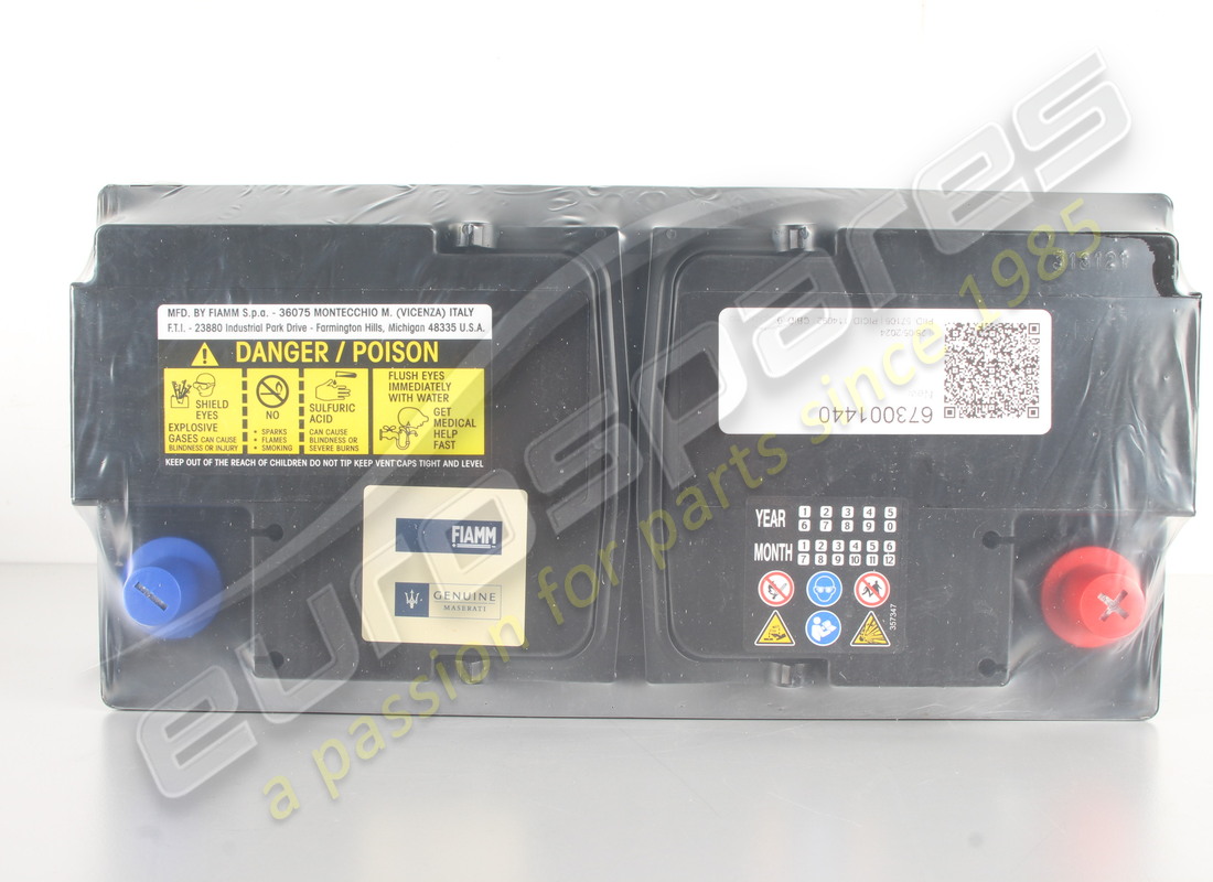 nuova batteria maserati. numero parte 673001440 (5)