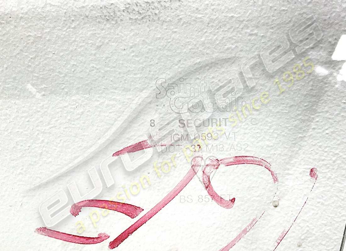nuovo ferrari lh vetro della porta chiaro. numero parte 40022907 (2)