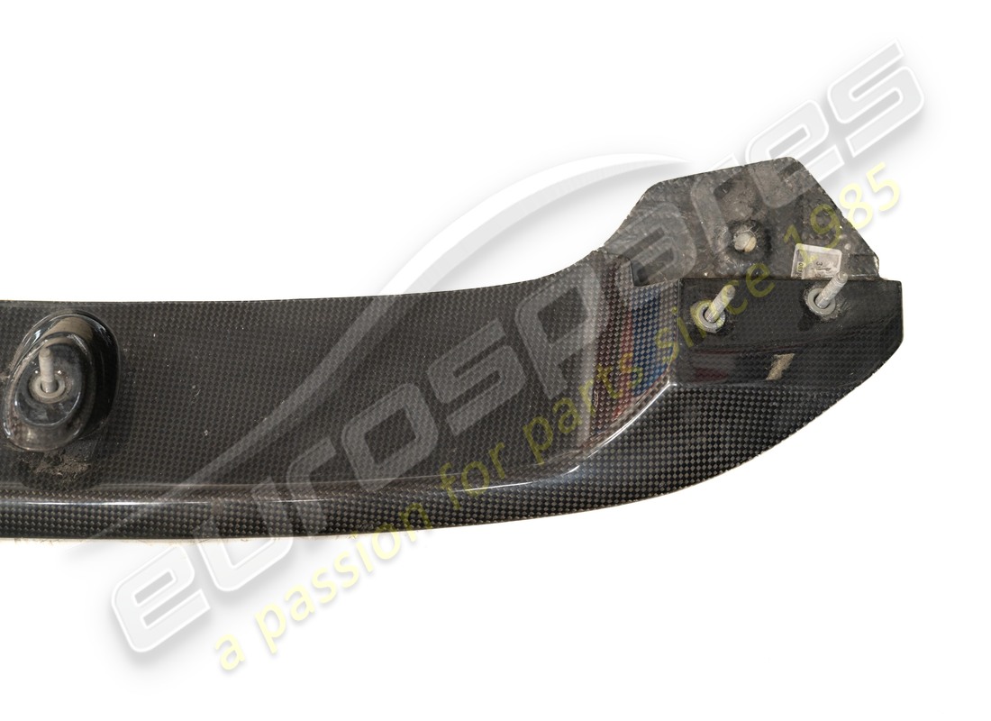 spoiler anteriore in fibra di carbonio usato ferrari. numero parte 81866900 (6)