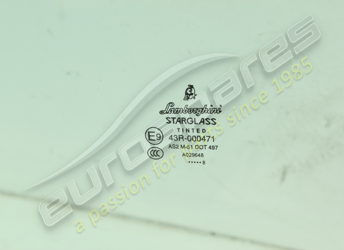 nuovo (altro) lamborghini finestra porta, anteriore. numero parte 407845201 (2)