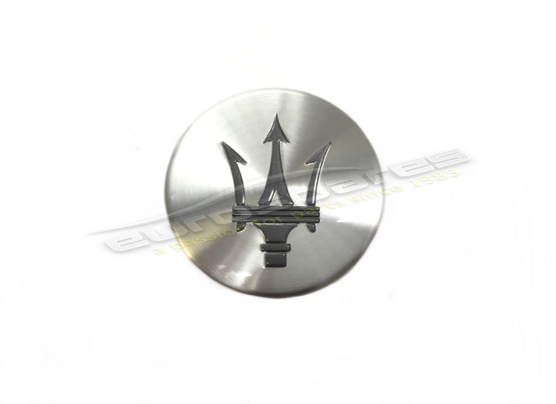 nuovo stemma per ruota maserati - argento/grigio. numero parte 82336806 (1)
