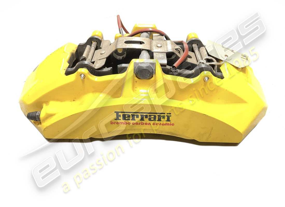 PINZA ANTERIORE SX USATA Ferrari CON PASTIGLIE. NUMERO PARTE 278840 (1)
