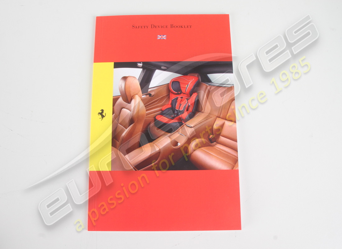 nuovo ferrari manuale di sicurezza. numero parte 85178100 (1)