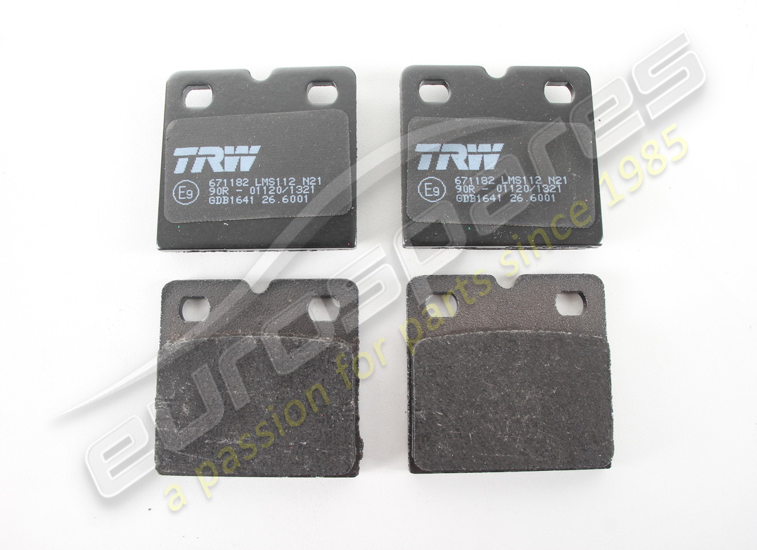 nuove eurospares pastiglie freno a mano in carbonio-ceramica. codice articolo 410798041a (1)
