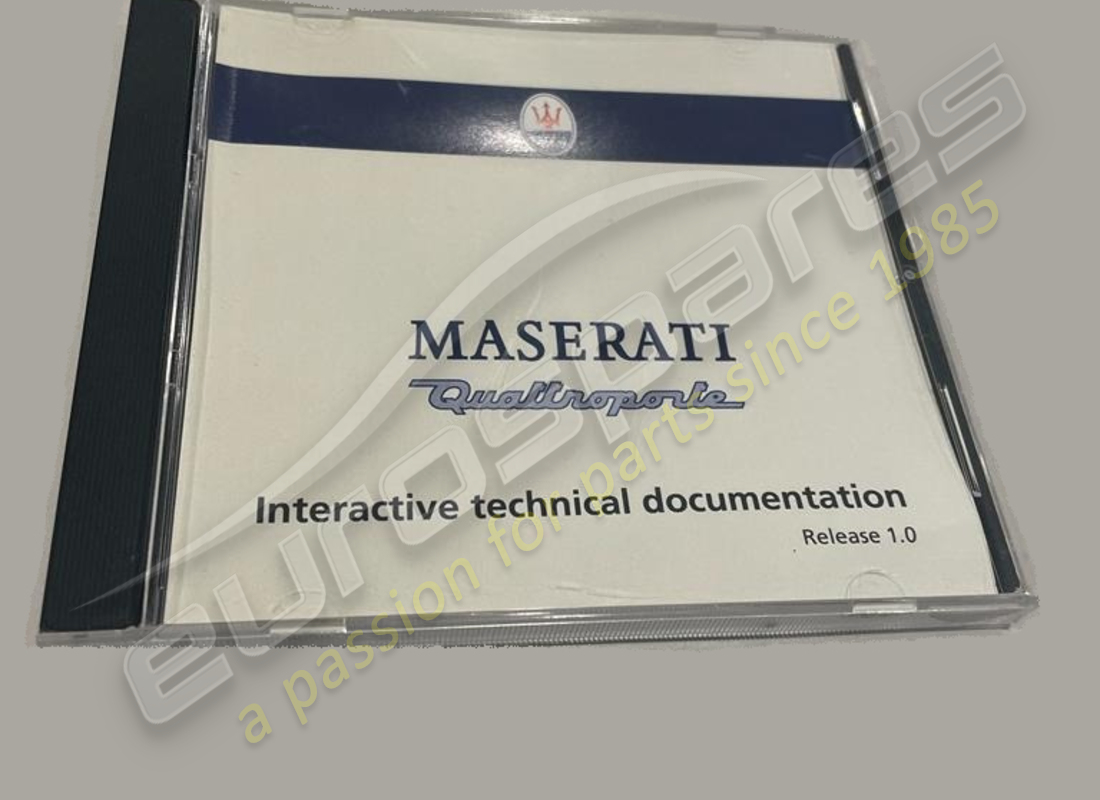 nuovo maserati cd workshop qtp. m139 (richiestawin95/98 o xp). numero parte 920001002 (1)