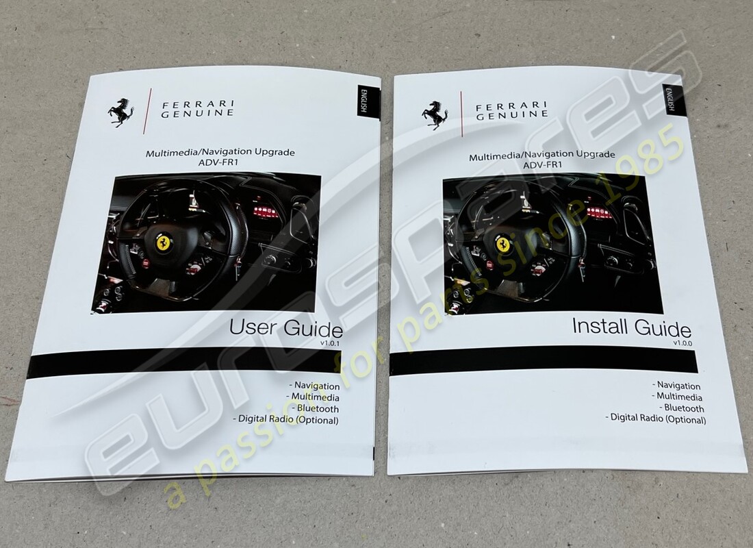 nuovo ferrari kit infotainment. numero parte 70004508 (4)