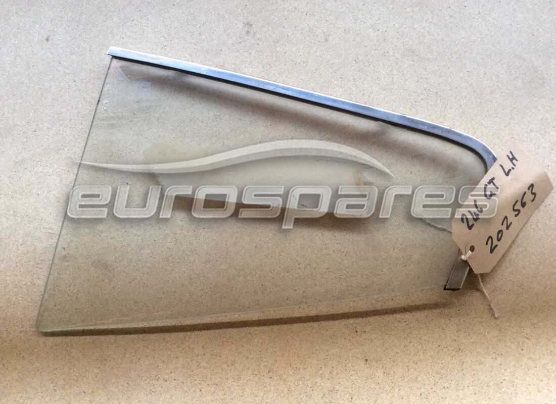nuovo ferrari cristailo laterale posteriore con cornice (sinistro). numero parte 202563 (1)