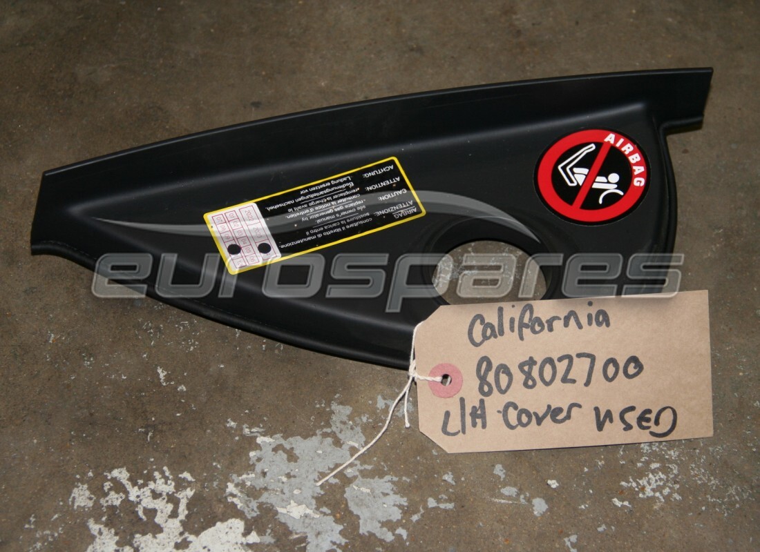 COPERTURA CRUSCOTTO LATERALE SINISTRO Ferrari USATA. NUMERO PARTE 80802700 (1)