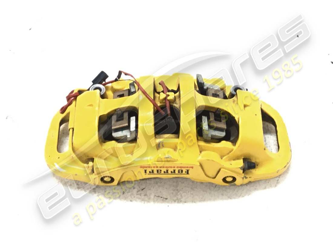 PINZA ANTERIORE DESTRA Ferrari USATA CON PASTIGLIE. NUMERO PARTE 328377 (1)
