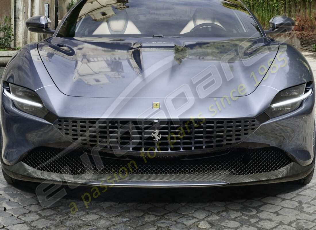 nuovo ferrari spoiler anteriore in fibra di carbonio. numero parte 928254 (1)