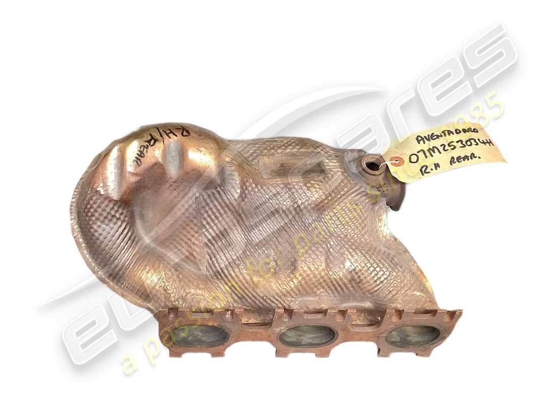 collettore di scarico lamborghini usato. numero parte 07m253034h (2)
