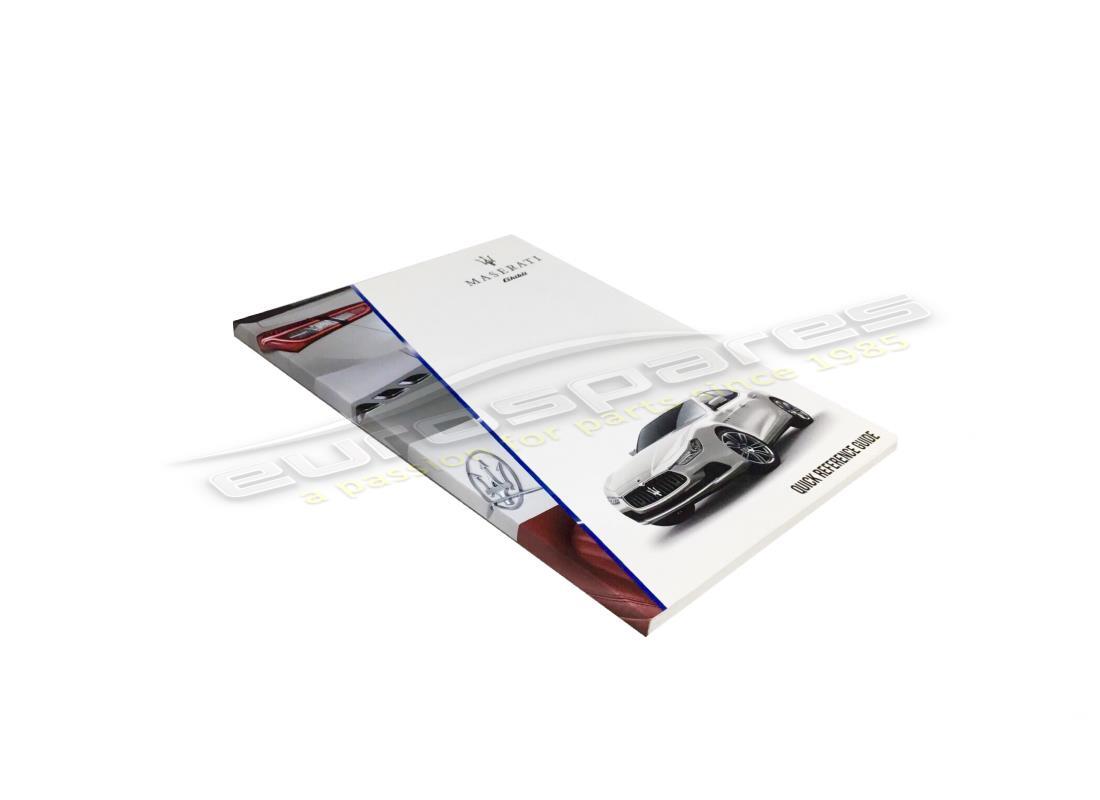 nuova guida di riferimento rapido per auto maserati en. numero parte 910041221 (1)