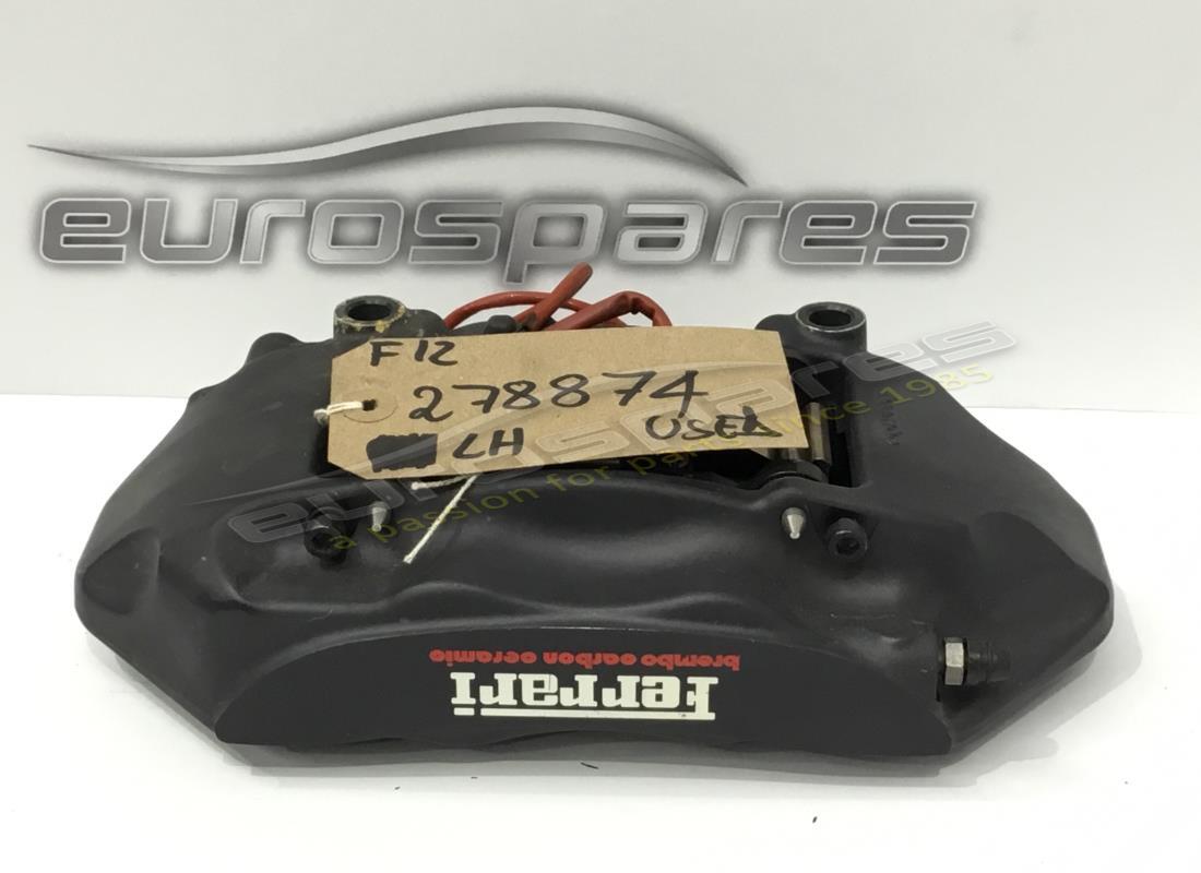 PINZA POSTERIORE SX USATA Ferrari CON PASTIGLIE. NUMERO PARTE 278874 (1)