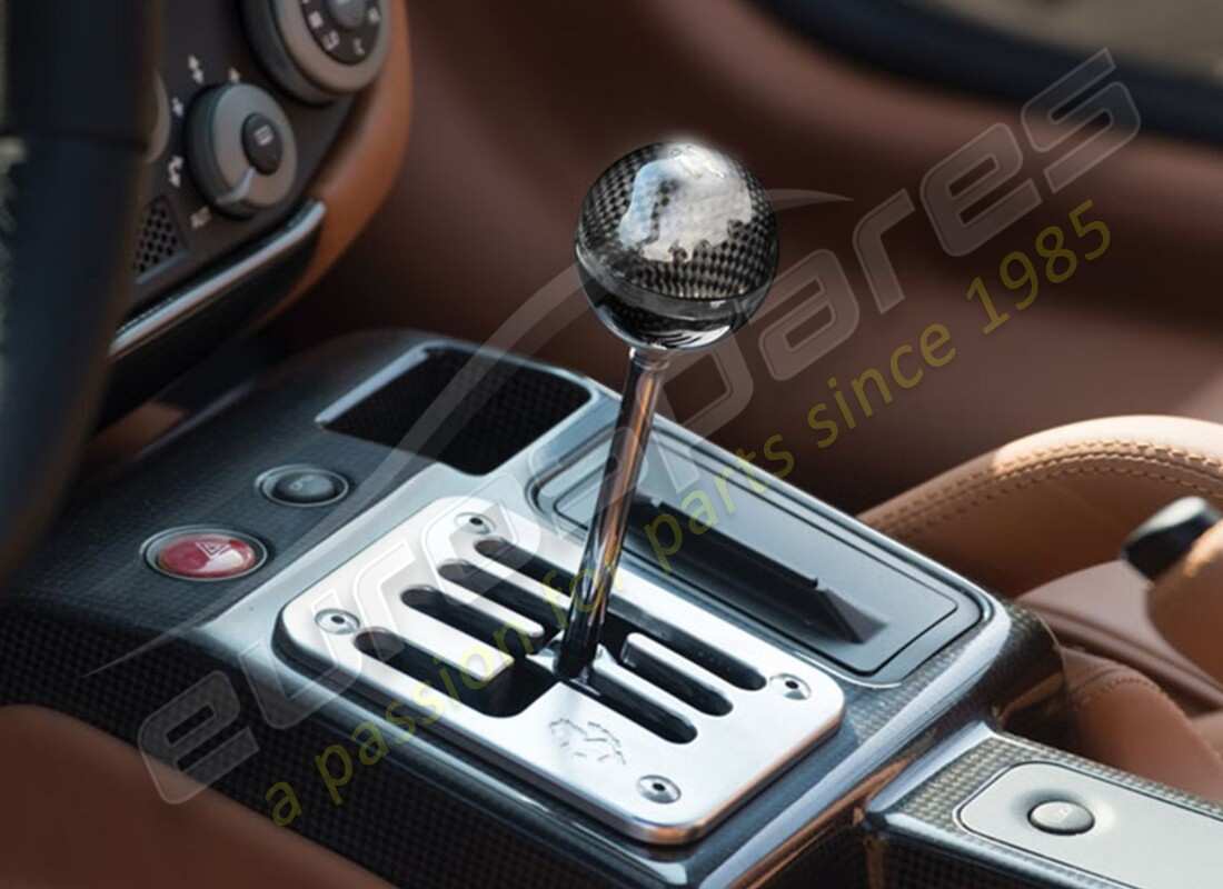 nuovo ferrari pomello leva cambio in fibra di carbonio. codice articolo 223131 (1)