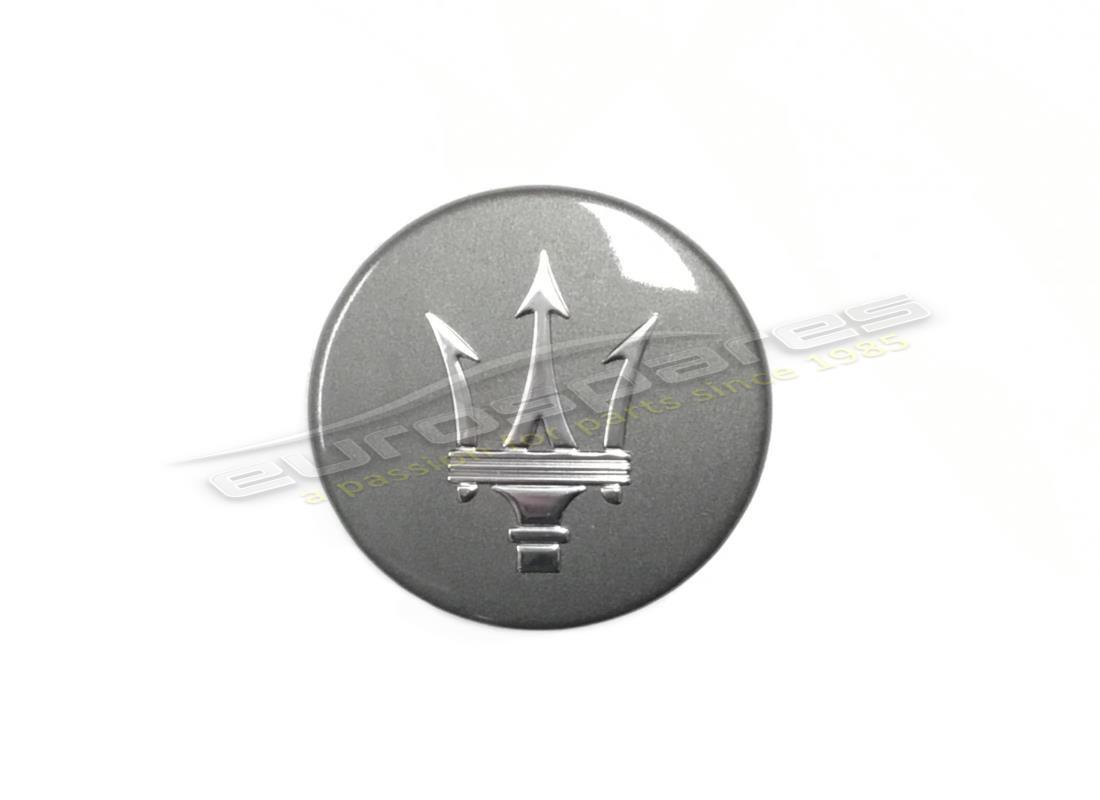 nuovo distintivo per ruota maserati, grigio mercurio. numero parte 82330903 (1)