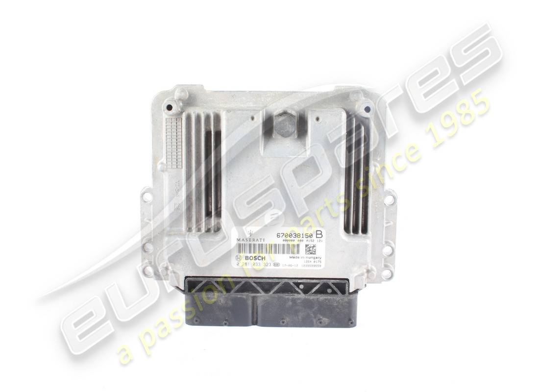 ECU DI ACCENSIONE DIESEL USATA Maserati (HW). NUMERO PARTE 670038150 (1)