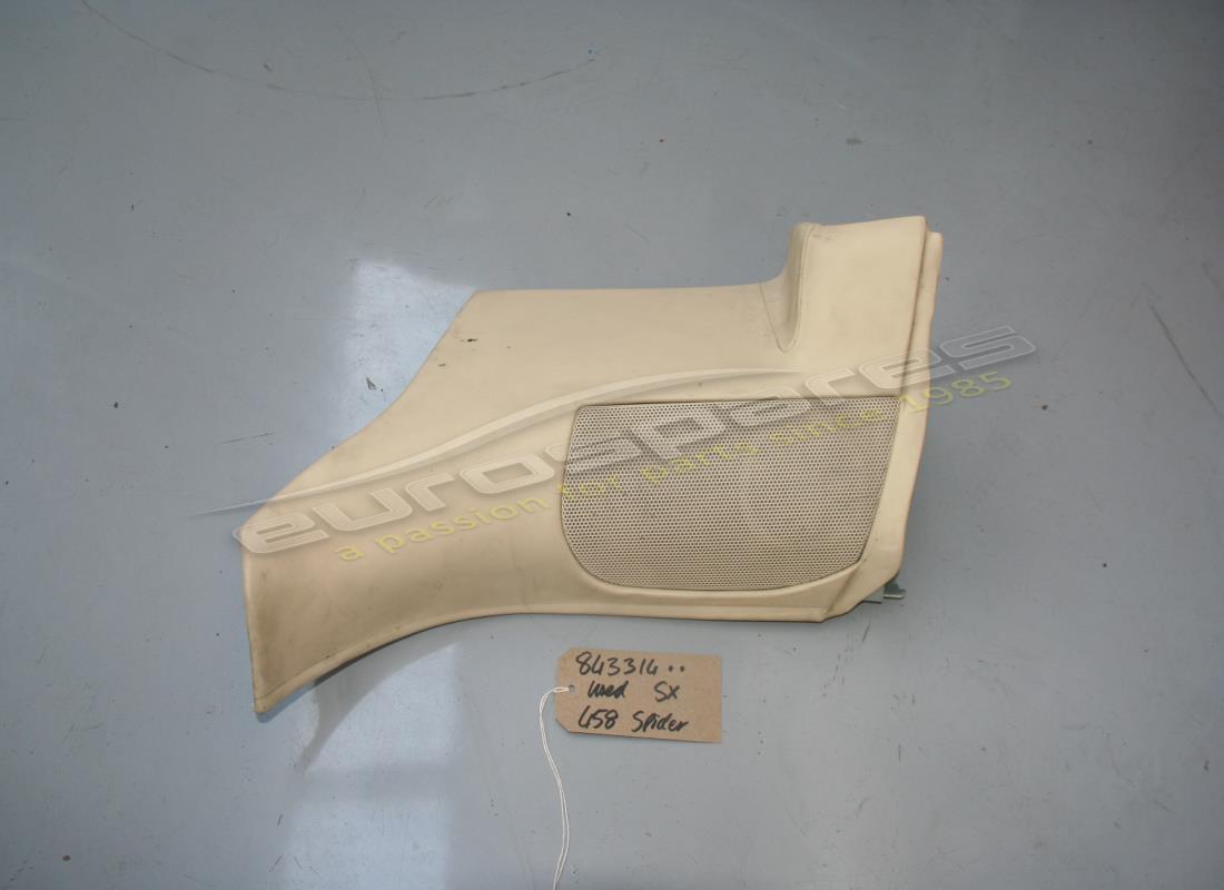 USATO Ferrari RIVESTIMENTO LATERALE INFERIORE SX. NUMERO PARTE 843314.. (1)
