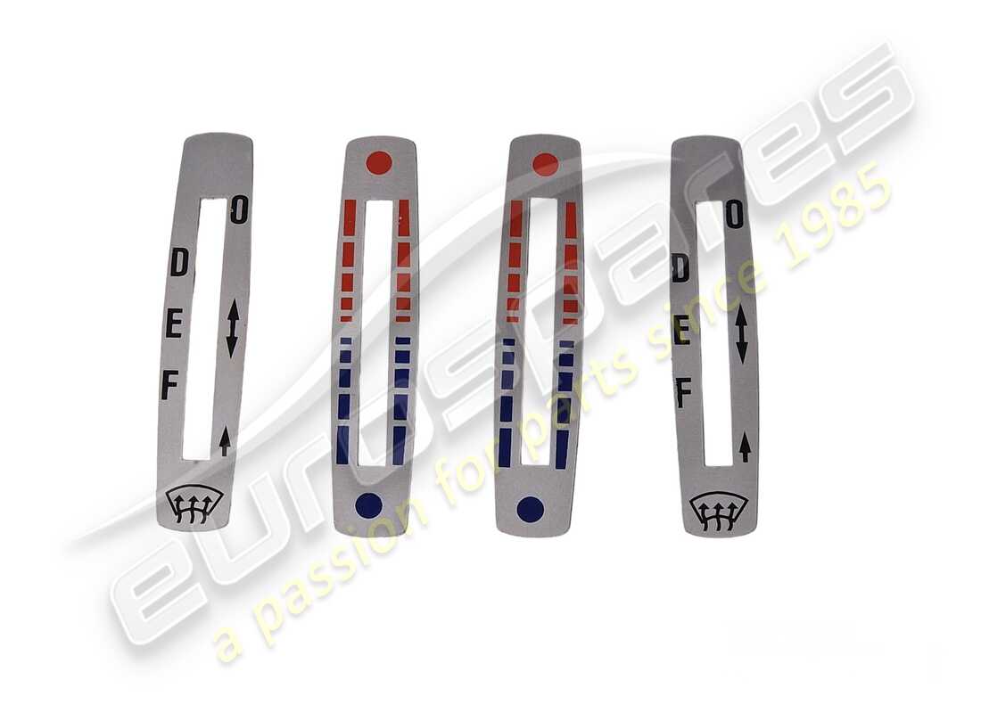 nuovo ferrari set di etichette per piastra della leva. numero parte 60548200b (1)
