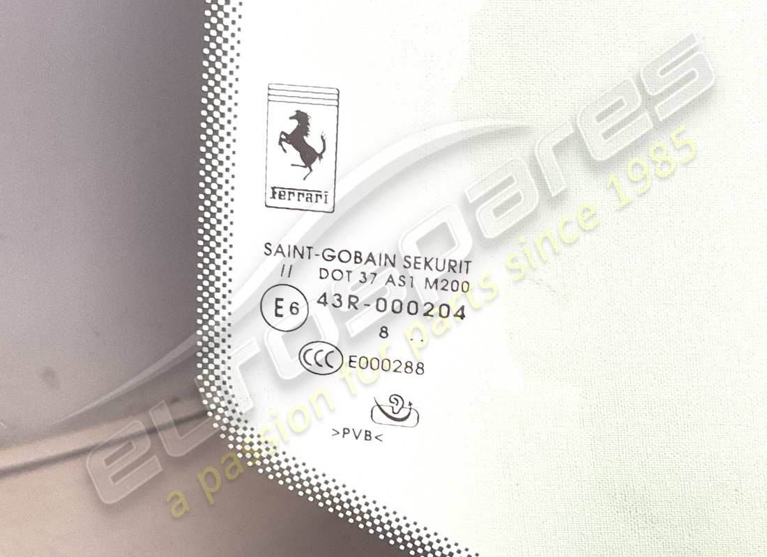nuovo parabrezza ferrari. numero parte 809205 (2)