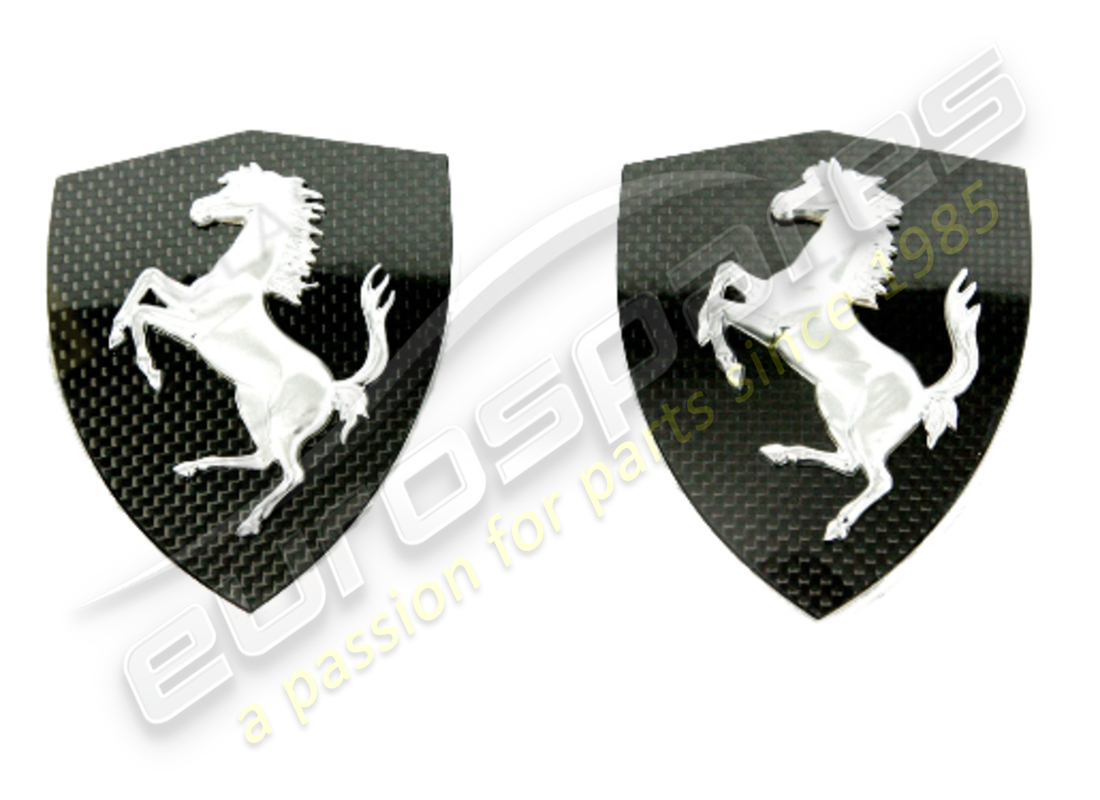 nuovo ferrari 599 kit di distintivi per ali in carbonio gto. numero parte 70001982 (1)