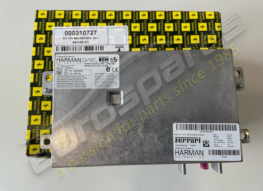 nuovo ferrari becker nit. numero parte 310727 (2)