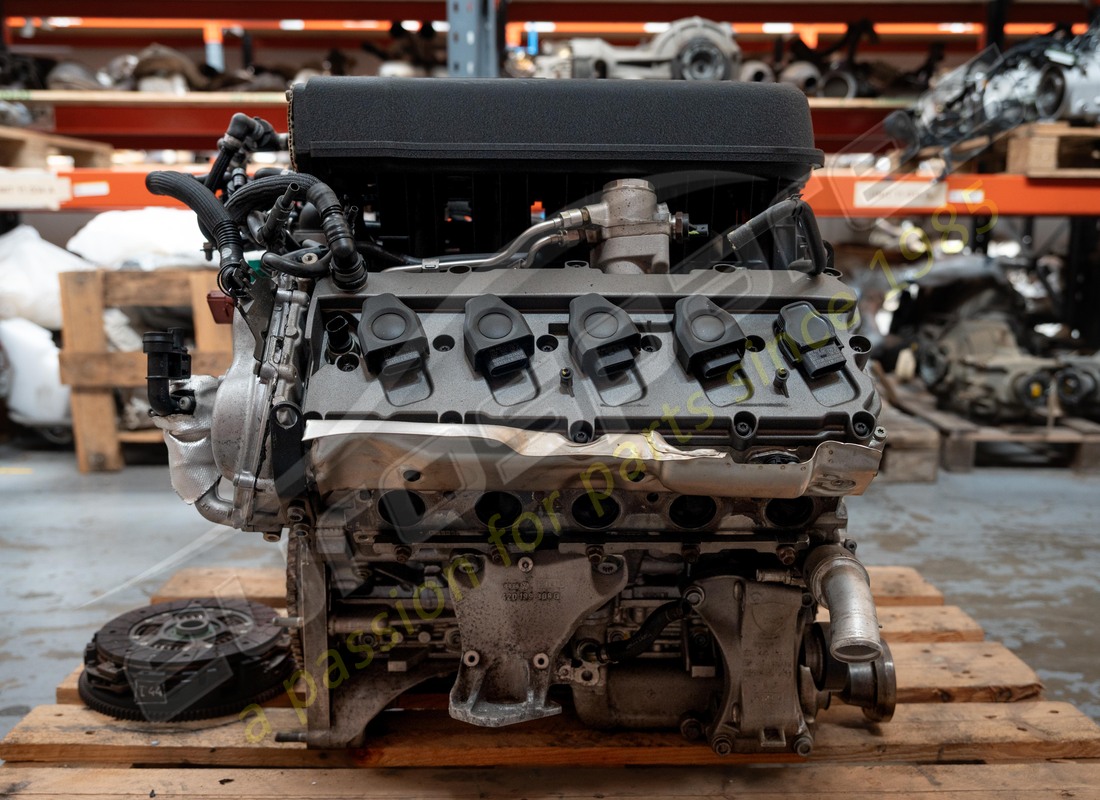 MOTORE LAMBORGHINI LP560 GALLARDO USATO. NUMERO PARTE MR00Y9Q07L (11) motore lamborghini lp560 gallardo usato. numero parte mr00y9q07l (11)