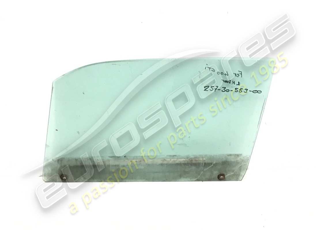 VETRO PORTA SX USATO Ferrari TINTO. NUMERO PARTE 2573055300 (1)