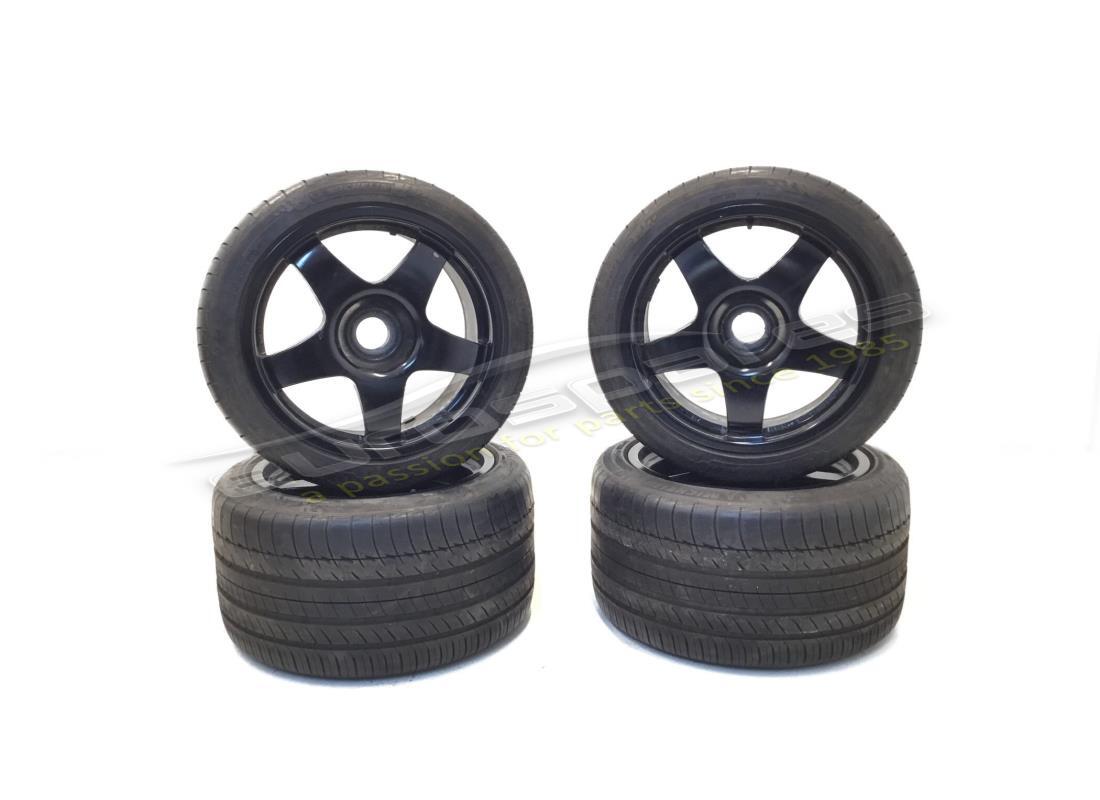 set ruote speedline competition usate ferrari 18 pollici. numero parte fwhe058 (2)