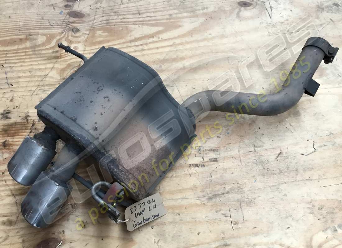 USATO Maserati SILENZIATORE POSTERIORE SX . NUMERO PARTE 237724 (1)