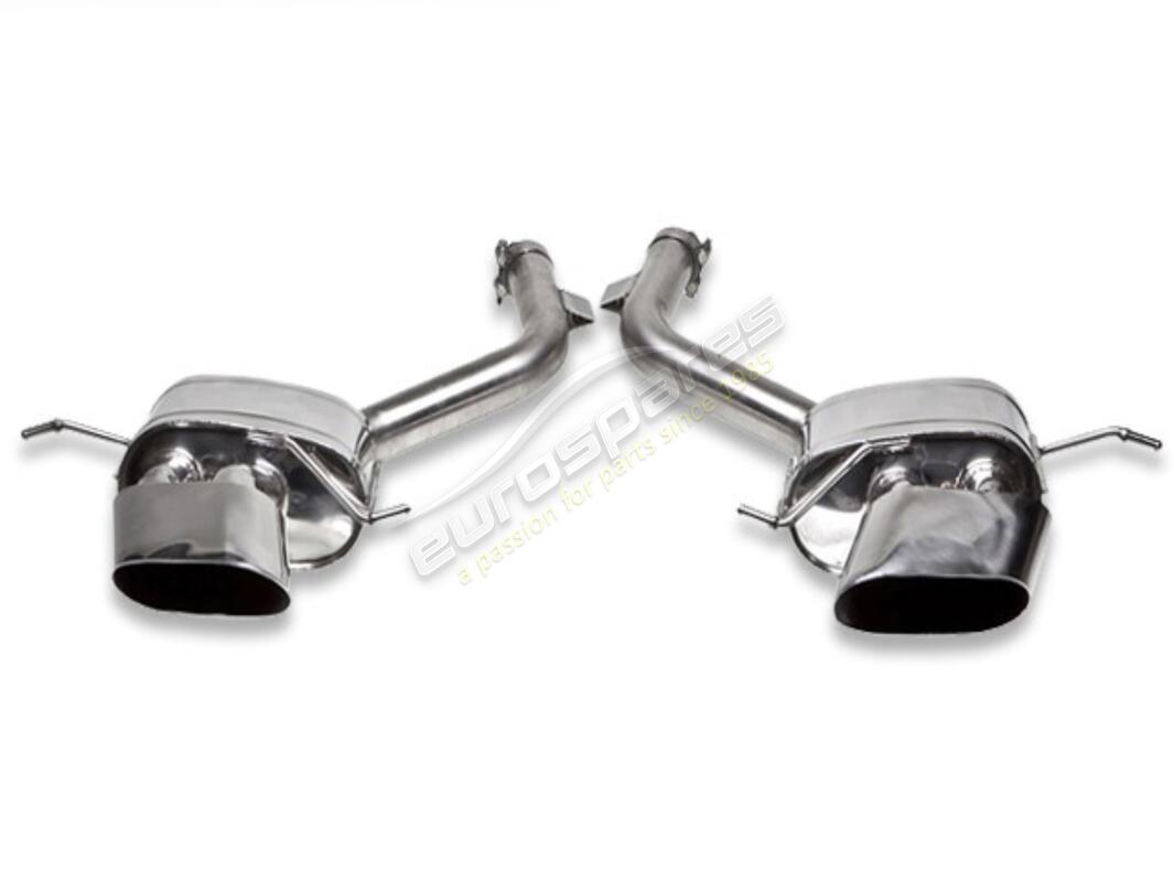 nuovo kit marmitte tubi granturismo - terminali ovali. numero parte tsmagrtc08003a (1)