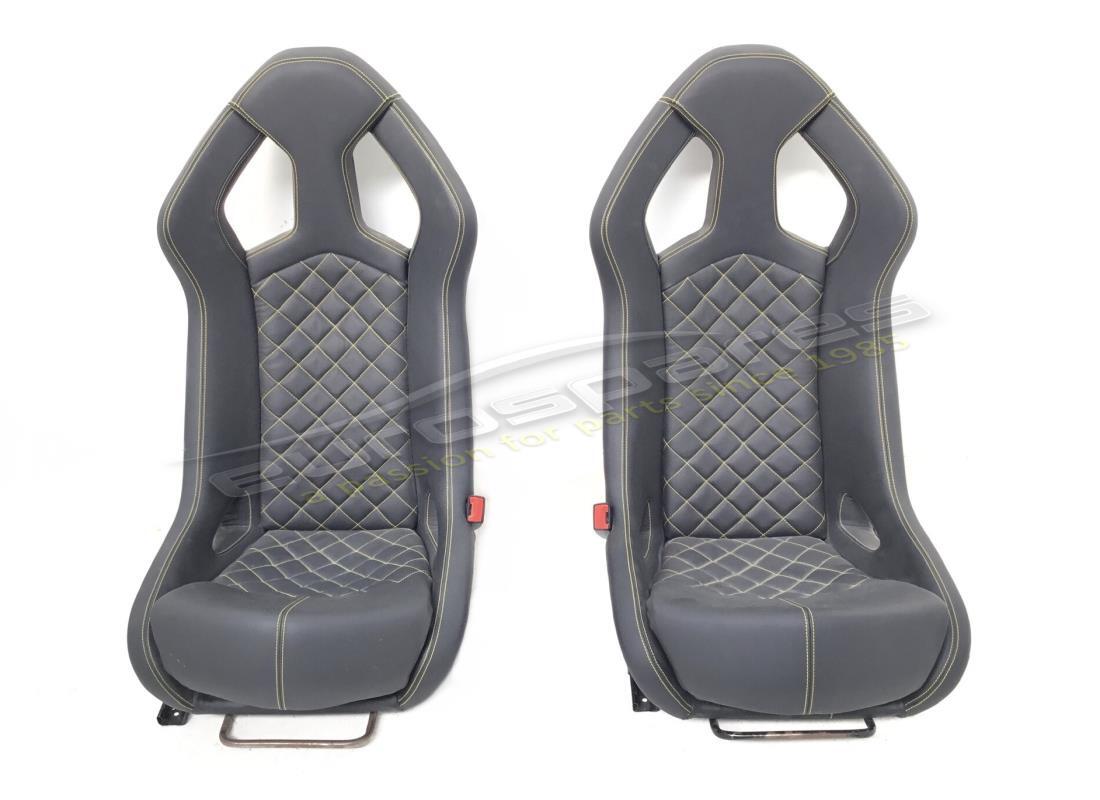 NUOVI (ALTRI) Lamborghini LP 670 SEDILI ANTERIORI CON GUIDA A SINISTRA IN NERO. NUMERO PARTE 4790638929 (1)