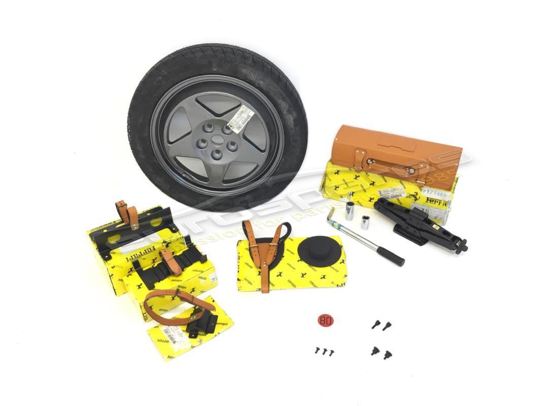 nuovo ferrari kit ruota di scorta. numero parte 182070 (1)