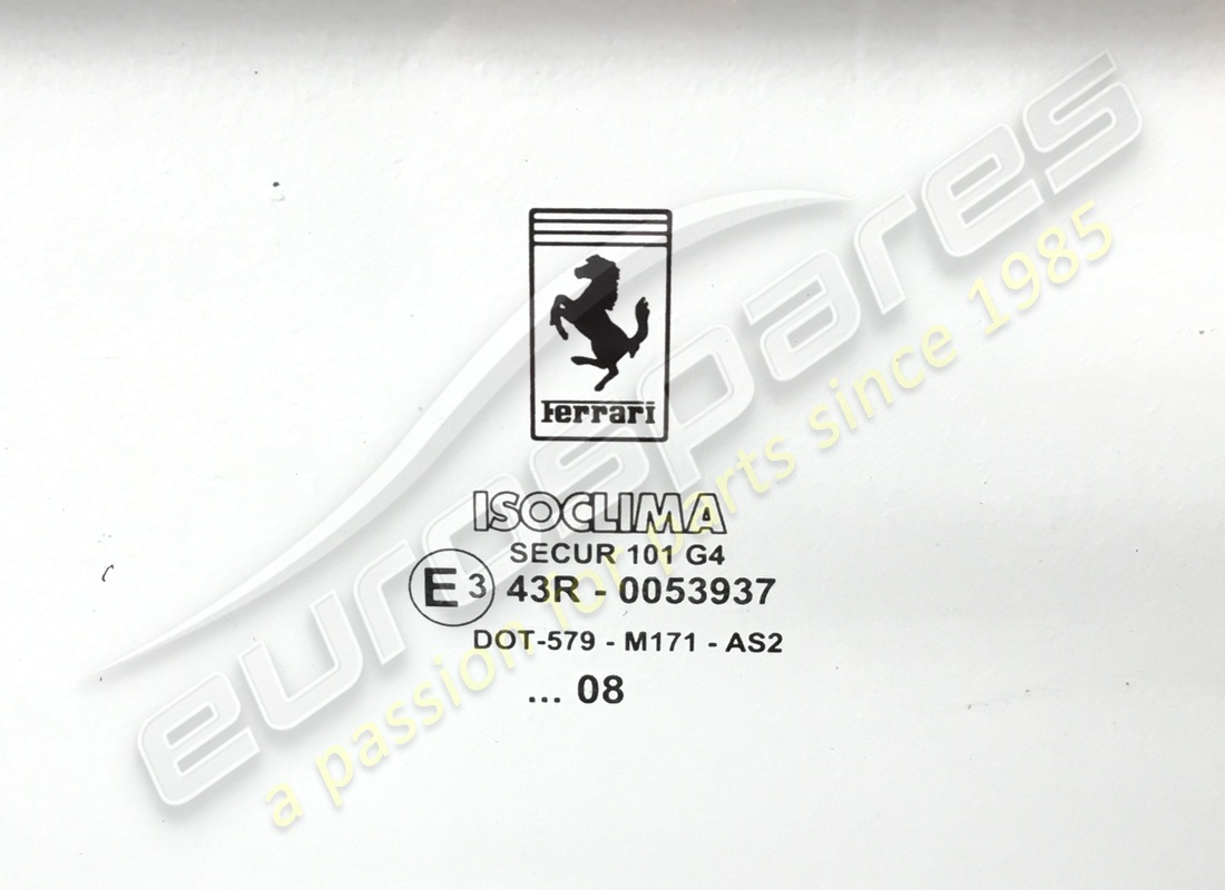 ferrari vetro usato per il cofano posteriore. numero parte 68074900 (3)