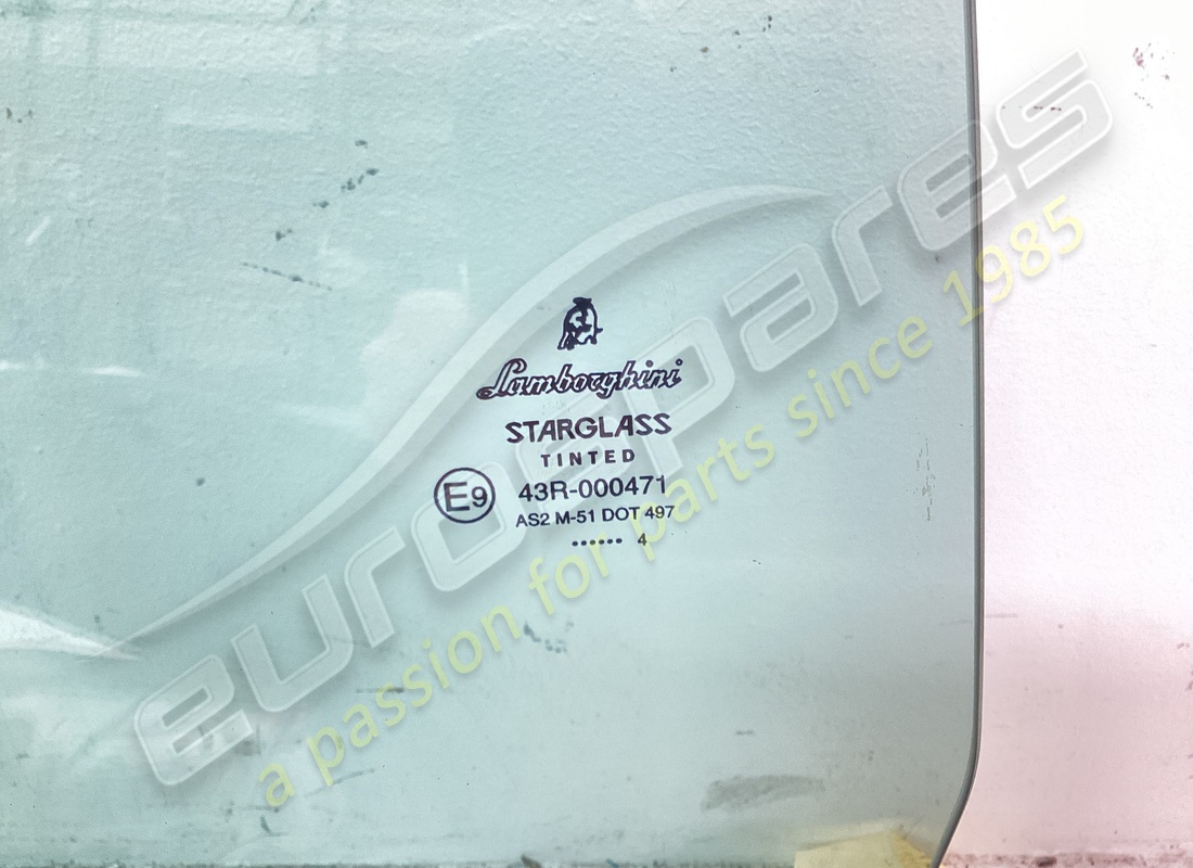 nuovo (altro) lamborghini finestra porta, anteriore. numero parte 400845201a (2)