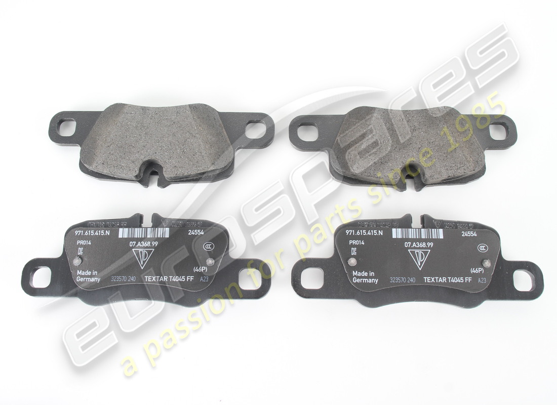 nuovo porsche 1 set di pastiglie per freno a disco. numero parte 971698451m (1)