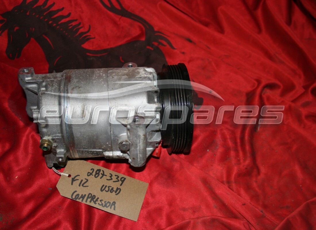 COMPRESSORE DELL'ARIA CONDIZIONATA Ferrari USATO. NUMERO PARTE 287339 (1)