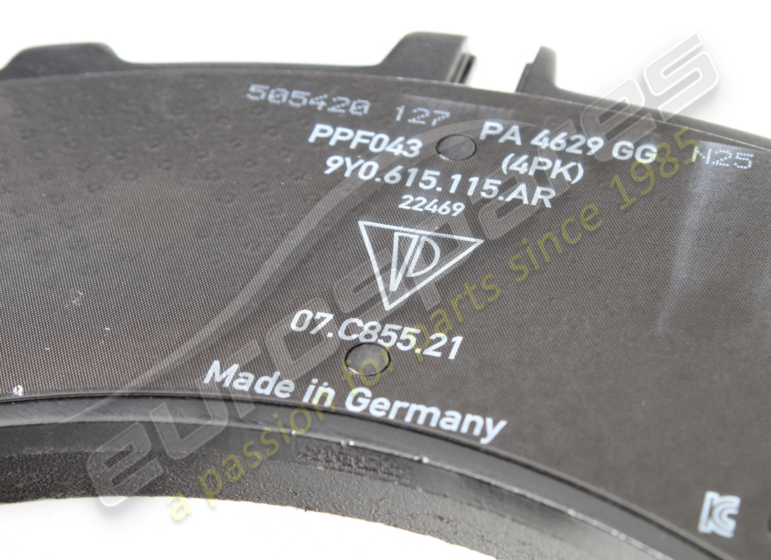 nuovo porsche 1 set di pastiglie freno per freno a disco. numero parte 9y0698151ar (3)