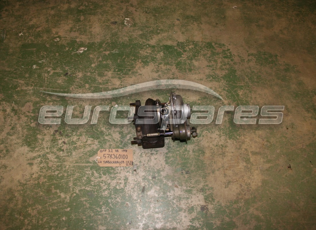 USATO Maserati TURBOCOMPRESSORE SX . NUMERO PARTE 578360100 (1)