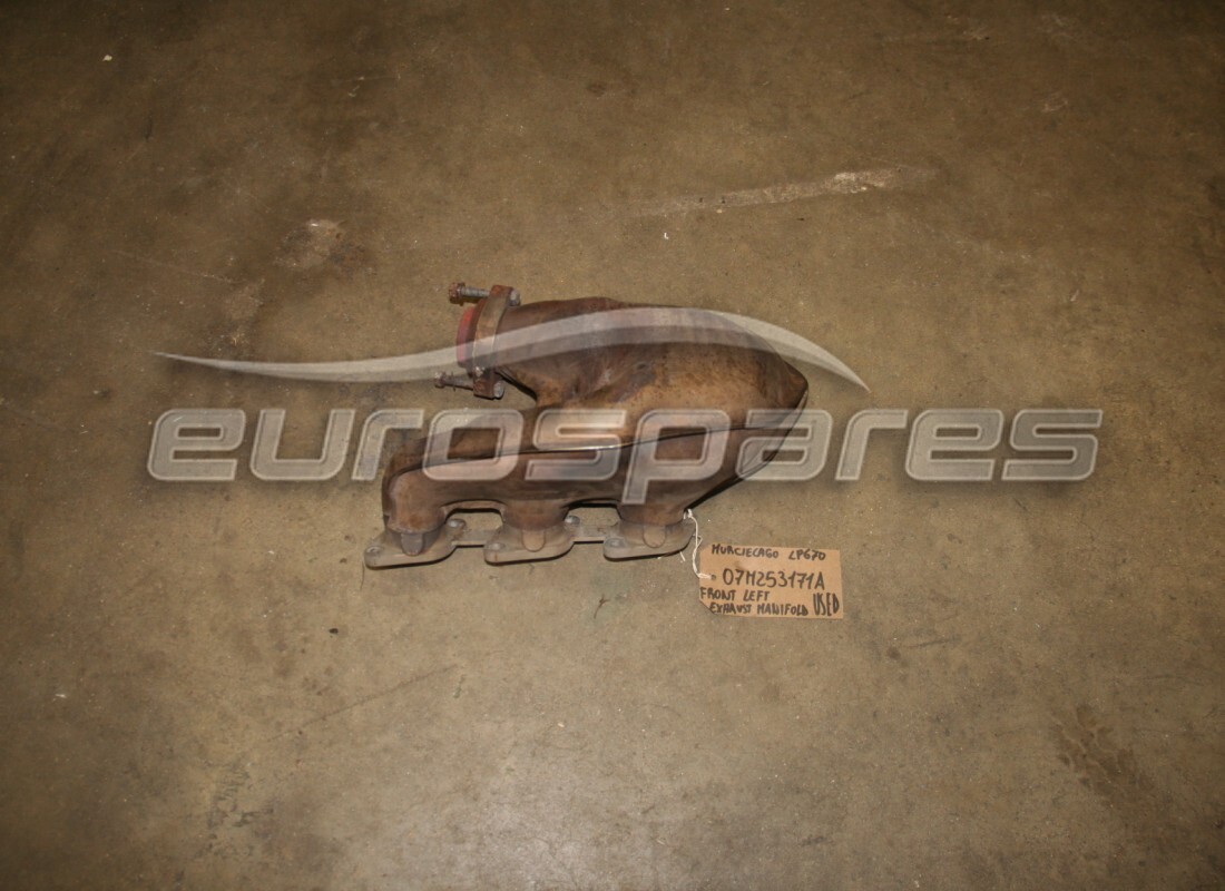 collettore di scarico lamborghini usato. numero parte 07m253171a (1)
