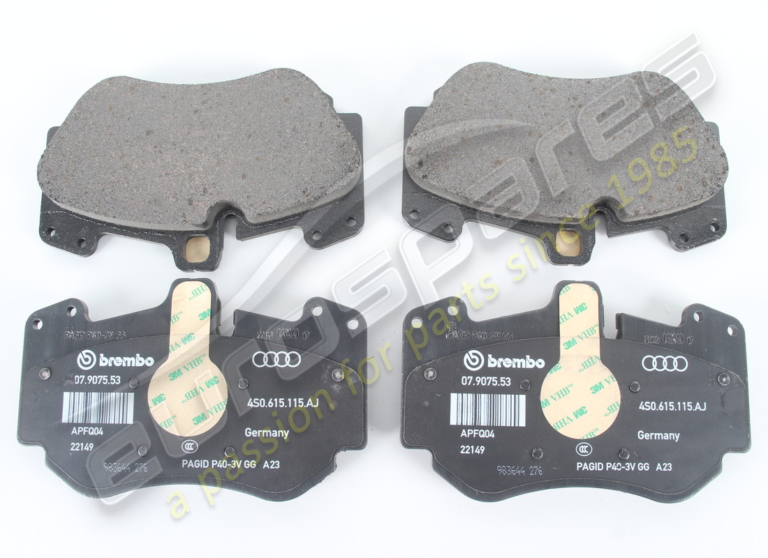 nuovo lamborghini pastiglie dei freni set. numero parte 4s0698151aa (1)