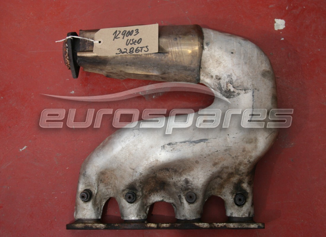 Ferrari COLLETTORE DI SCARICO POSTERIORE USATO. NUMERO PARTE 129003 (1)