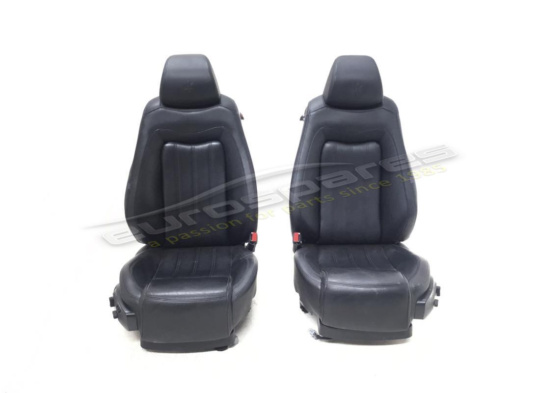 SEDILI ANTERIORI RHD USATI Maserati IN NERO. NUMERO PARTE 9680248000 (1)