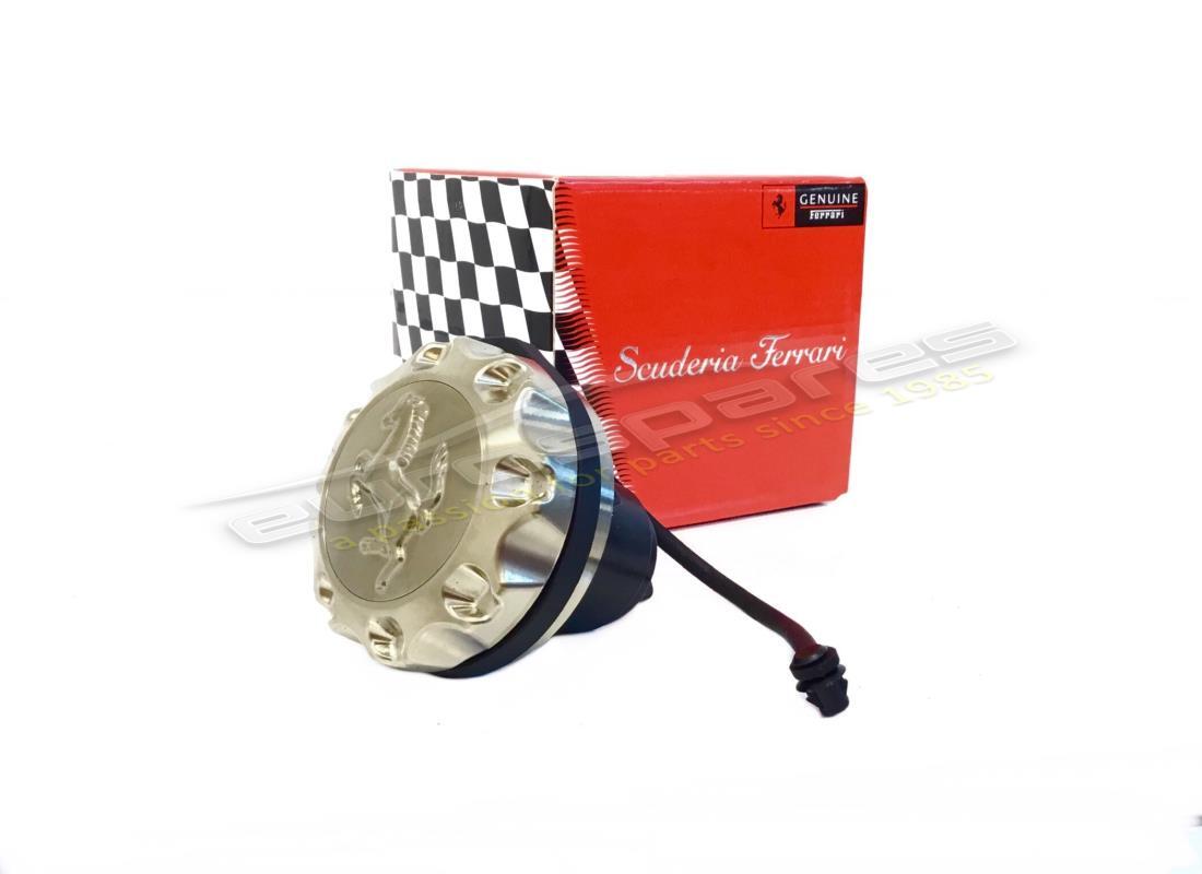NUOVO Ferrari TAPPO DI RIEMPIMENTO DEL CARBURANTE IN TITANIO NUMERO PARTE 70001217 (1)